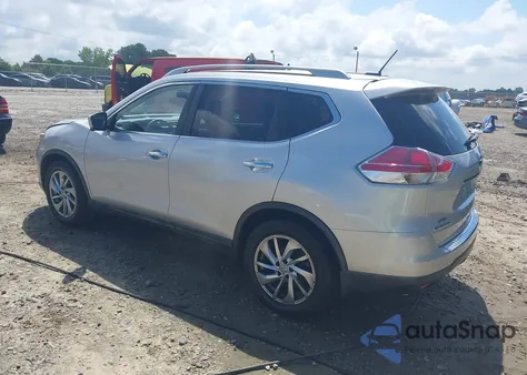 2015 Nissan Rogue Sl из США, поврежденный, VIN 5N1AT2MT5FC788014